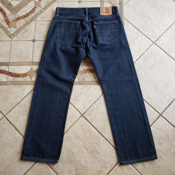 LEVI'S MEN'S 514 STRAIGHT JEANS:PRE-OWNED 34 X 30 (PAIR #2) - Picture 11 of 14